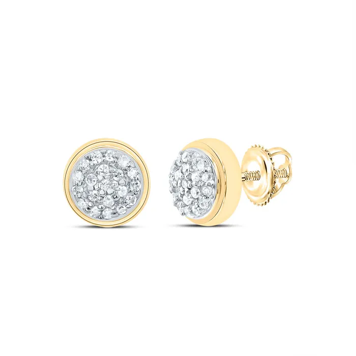 Earrings GND 110CtwDia P1 Gift Round Stud Earring
