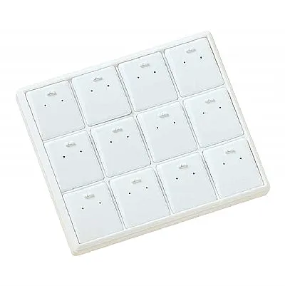 Earrings Noblepack CA Stackable Plastic Tray with 12 Earring or Pendant Inserts Earrings Noblepack CA Stackable Plastic Tray with 12 Earring or Pendant Inserts