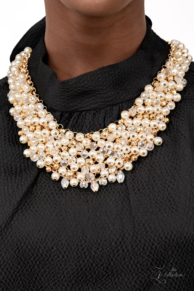 Earrings Paparazzi Accessories Sentimental Gold Pearl 2021 Zi Collection Paparazzi Signature Series