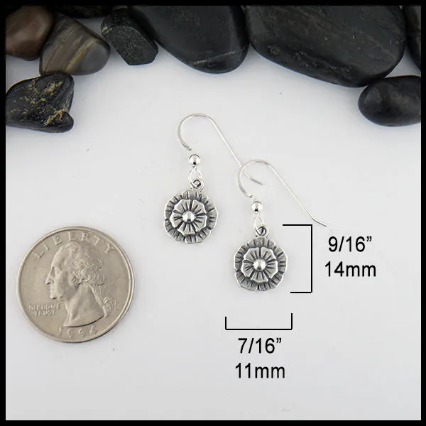 Earrings Walker Metalsmiths English Rose Earrings