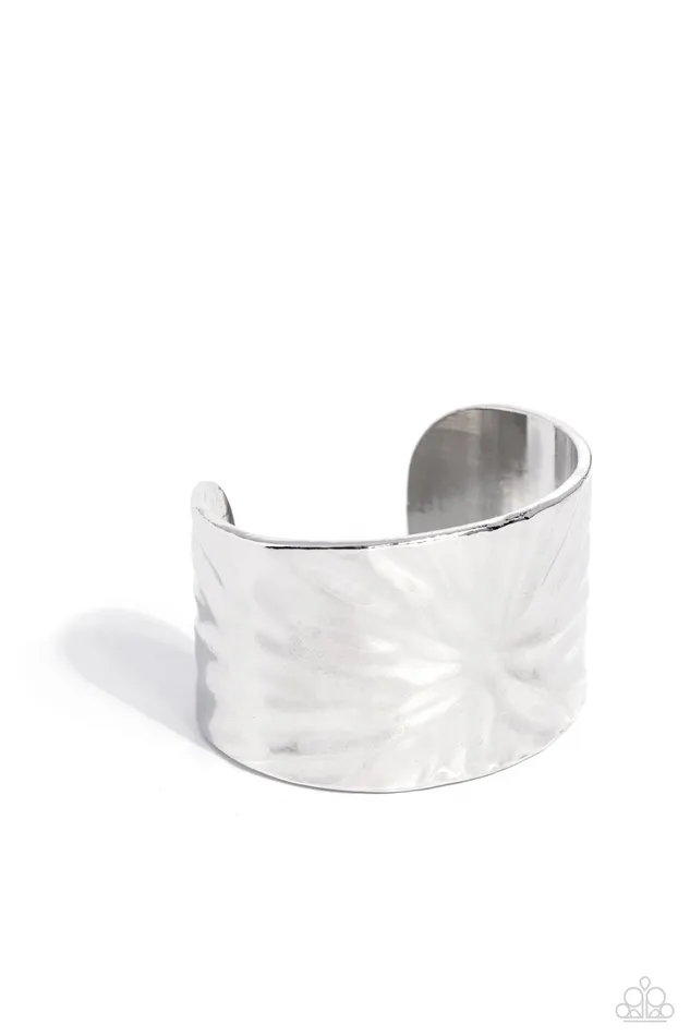 Ford Fusion Silver Band Cuff Bracelet Paparazzi Paparazzi Accessories Bracelets