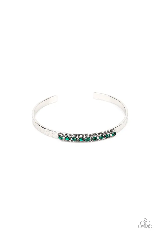 Gives Me the SHIMMERS Green and White Stone Silver Earrings Paparazzi Paparazzi Accessories Earrings Gives Me the SHIMMERS Green and White Stone Silver Earrings Paparazzi Paparazzi Accessories Earrings