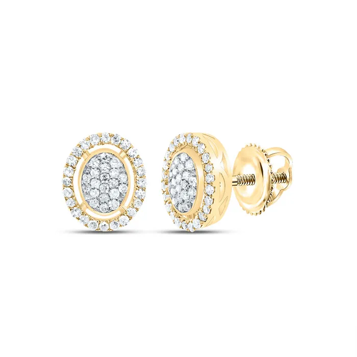 GND Earrings 13CtwDia Nk Fashion Oval Earring