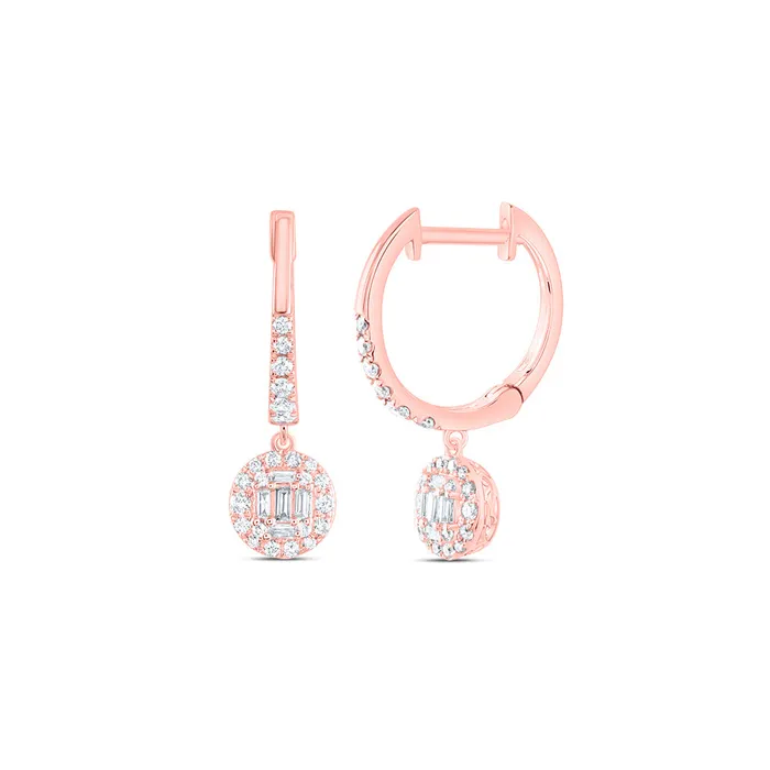 GND Earrings 38CtwDia Ana M Fashion Round Dangling Earring