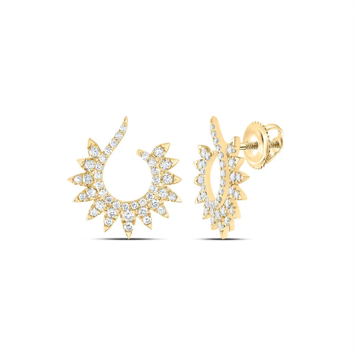 GND Earrings 58 CtwNat Dia Ana M Fashion Earring