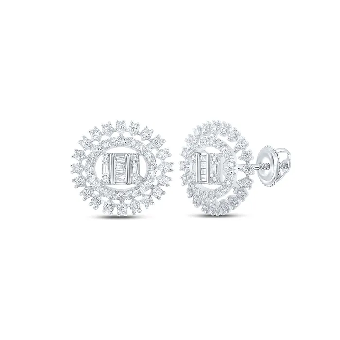 GND Earrings 78CtwDia Nke Trendy Round Earring 228 grams