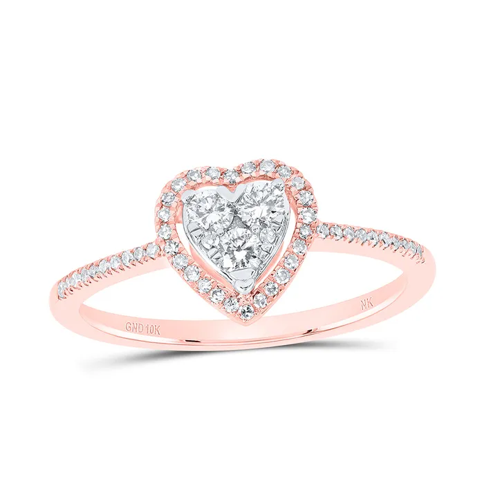GND Rings 14CtwDia Nk Fashion Heart Ring 163 grams