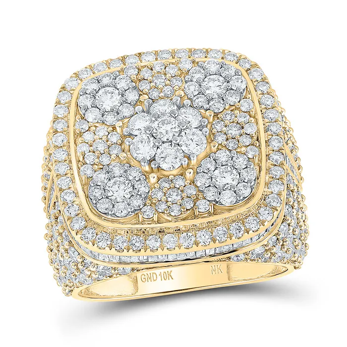 GND Rings 5 14CtwDia Nk Mens Ring 1164 grams