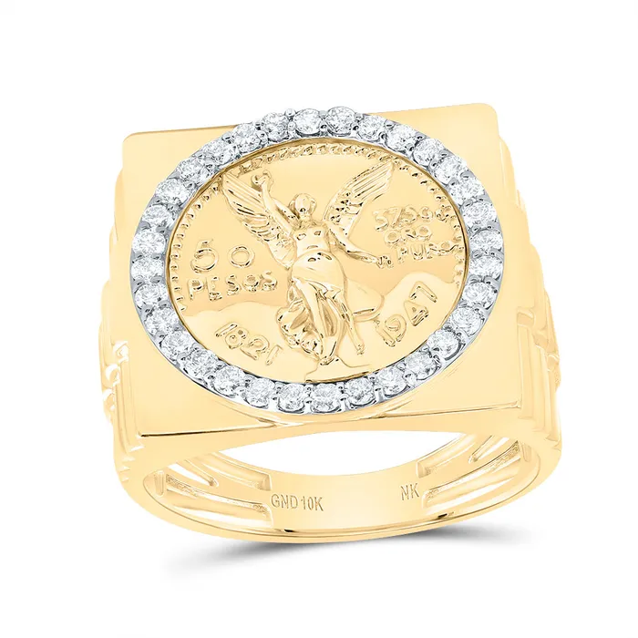GND Rings 58CtwDia Nk Centenario Mens Ring 888 grams