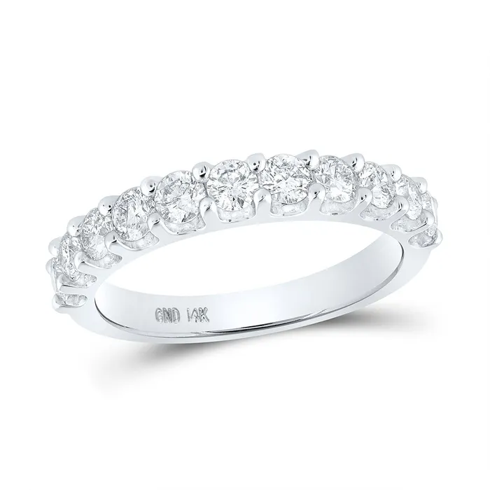 GND Rings Gold Band Wedding Band 1 Cttw Round Natural Diamond Womens 326 grams GND Rings Gold Band Wedding Band 1 Cttw Round Natural Diamond Womens 326 grams