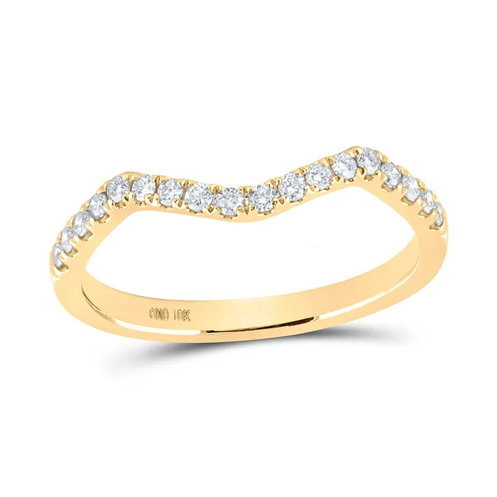 Gold Band Wedding Band 15 Cttw Round Natural Diamond Womens 162 grams GND Rings Gold Band Wedding Band 15 Cttw Round Natural Diamond Womens 162 grams GND Rings