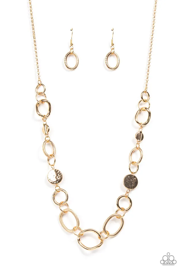Industrial Intentions Gold Link Necklace Paparazzi Paparazzi Accessories Necklaces Industrial Intentions Gold Link Necklace Paparazzi Paparazzi Accessories Necklaces