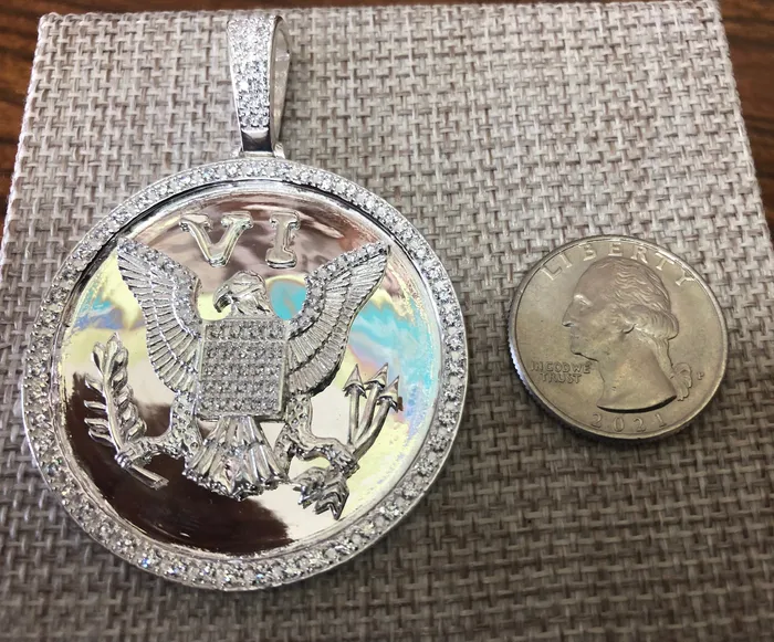 Johnny jeweler stcroix Necklaces Sterling silver 925 VI Eagle Pendant Johnny jeweler stcroix Necklaces Sterling silver 925 VI Eagle Pendant