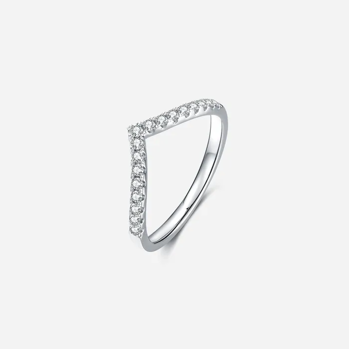 Moissanite 925 Sterling Silver Ring Trendsi Rings