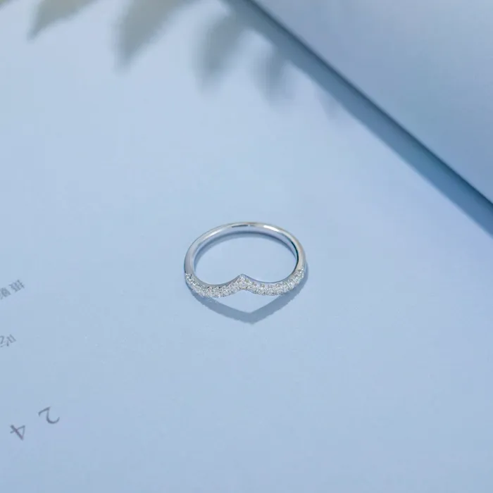 Moissanite 925 Sterling Silver Ring Trendsi Rings