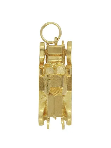 Moveable Antique Roadster Car Charm in 14 Karat Yellow Gold Antique Jewelry Mall Charm Necklaces Moveable Antique Roadster Car Charm in 14 Karat Yellow Gold Antique Jewelry Mall Charm Necklaces
