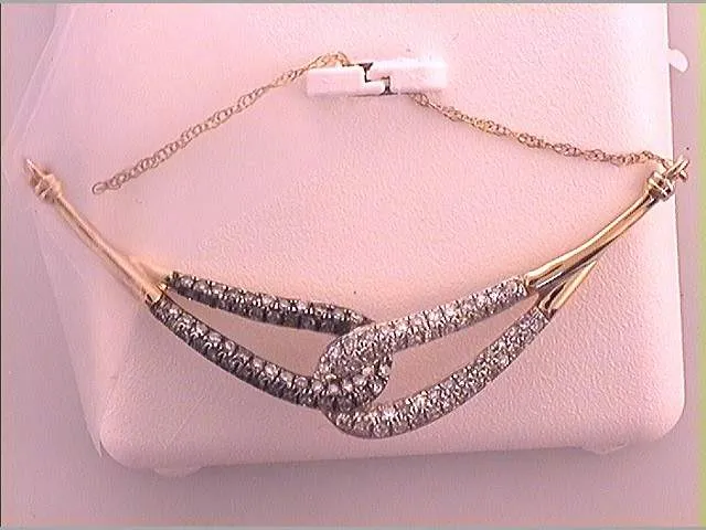 Necklaces 10Kt Yellow Gold 38CtwDia Cn Fashion Necklace 202 grams GND