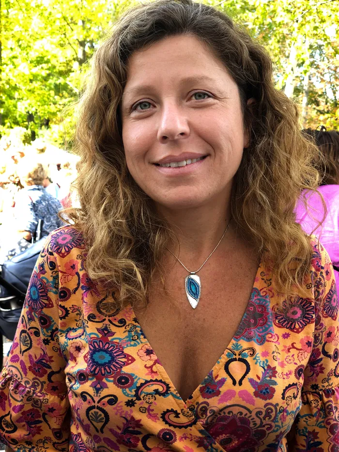 Necklaces Allison Korn Designs Inner Flow Necklace