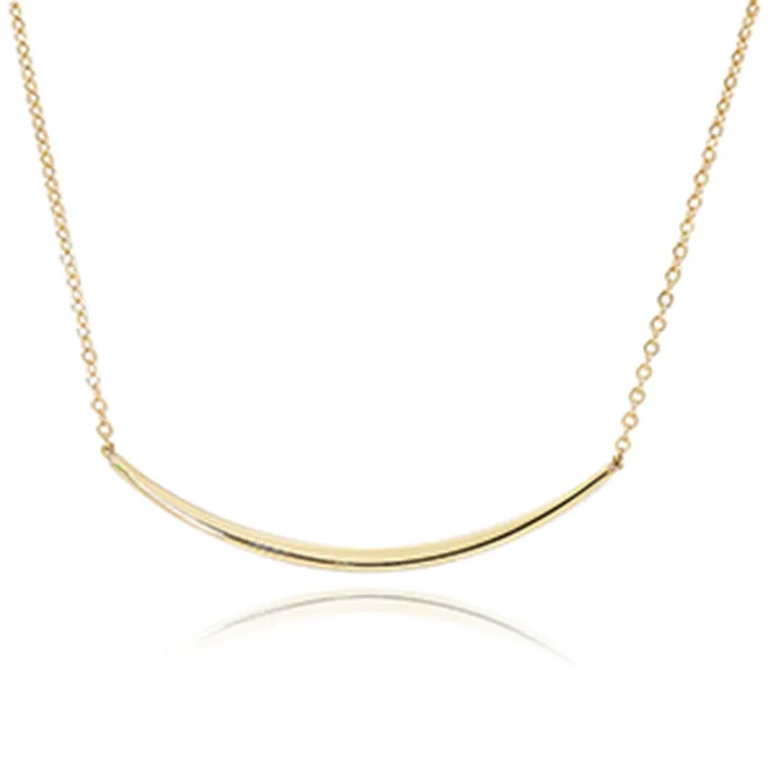 Necklaces Carla Nancy B Half Curved Wire Necklace