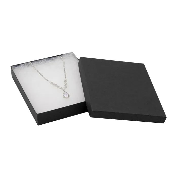 Necklaces Noblepack CA Cotton Filled Cardboard PendantNecklaceSet Box