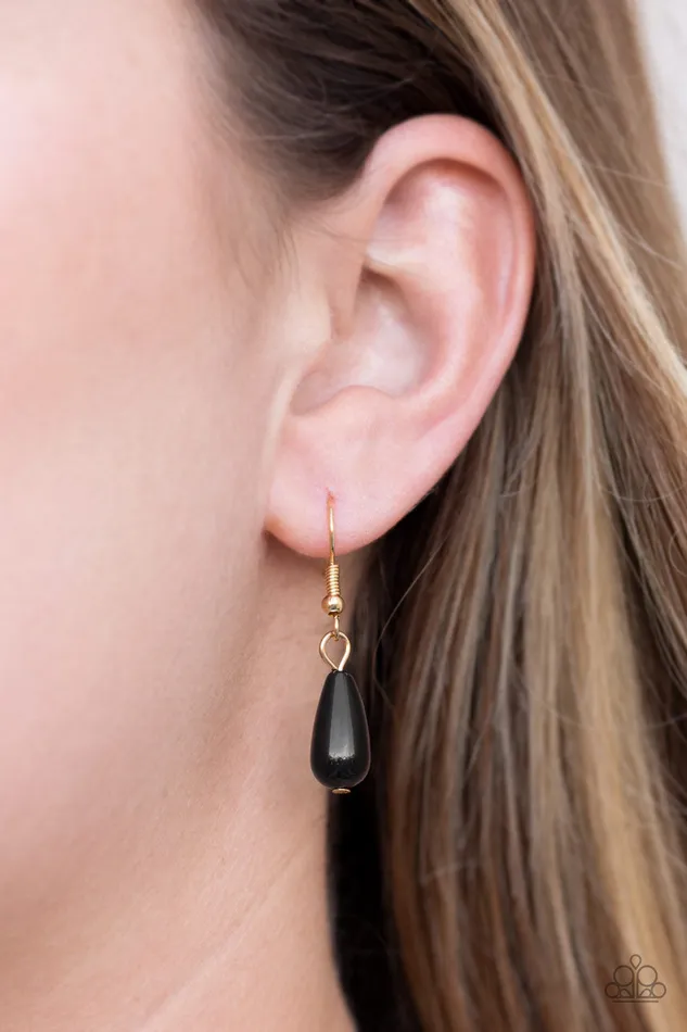 Necklaces Paparazzi Accessories Paparazzi Rustic Ritz Gold Chain Black Teardrop Layered Necklace Necklaces Paparazzi Accessories Paparazzi Rustic Ritz Gold Chain Black Teardrop Layered Necklace