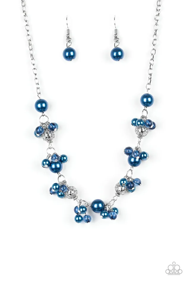 Necklaces Paparazzi Accessories Paparazzi Weekday Wedding Blue Pearl Bead Silver Necklace Necklaces Paparazzi Accessories Paparazzi Weekday Wedding Blue Pearl Bead Silver Necklace