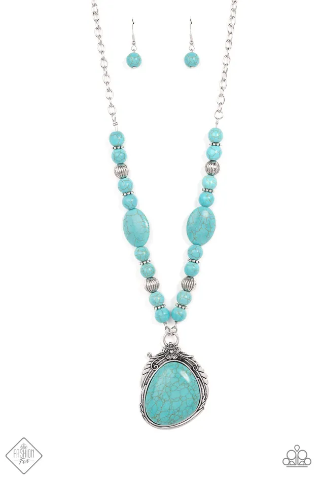 Necklaces Paparazzi Accessories Southwest Paradise Blue Turquoise Stone Silver Necklace Paparazzi Fashion Fix January 2022 Necklaces Paparazzi Accessories Southwest Paradise Blue Turquoise Stone Silver Necklace Paparazzi Fashion Fix January 2022
