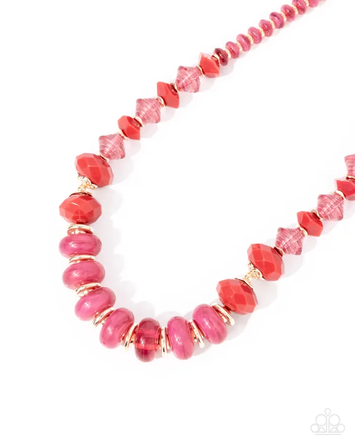 Necklaces Paparazzi Accessories Swift Shimmer Pink Bead Gold Accent Short Necklace Paparazzi Necklaces Paparazzi Accessories Swift Shimmer Pink Bead Gold Accent Short Necklace Paparazzi
