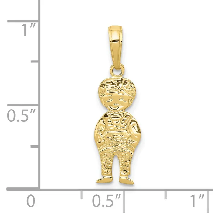 Necklaces Qgold 10k Yellow Gold 8 mm Boy with Hands in Pocket Pendant 062 grams Necklaces Qgold 10k Yellow Gold 8 mm Boy with Hands in Pocket Pendant 062 grams