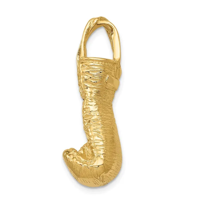 Necklaces Qgold 14k Yellow Gold 13 mm Hollow Polished 3D Boxing Glove Pendant 86 grams Necklaces Qgold 14k Yellow Gold 13 mm Hollow Polished 3D Boxing Glove Pendant 86 grams