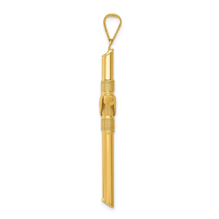 Necklaces Qgold 14k Yellow Gold 286 mm Polished wCenter Wrap Tube Cross Pendant 22 grams Necklaces Qgold 14k Yellow Gold 286 mm Polished wCenter Wrap Tube Cross Pendant 22 grams