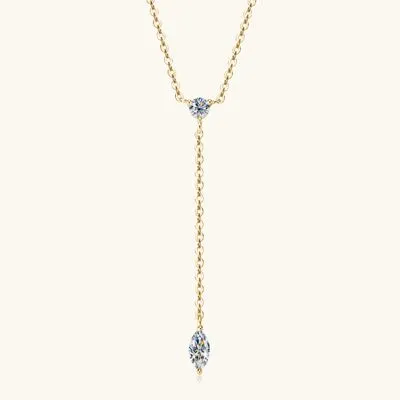 Necklaces Trendsi Moissanite 925 Sterling Silver Necklace