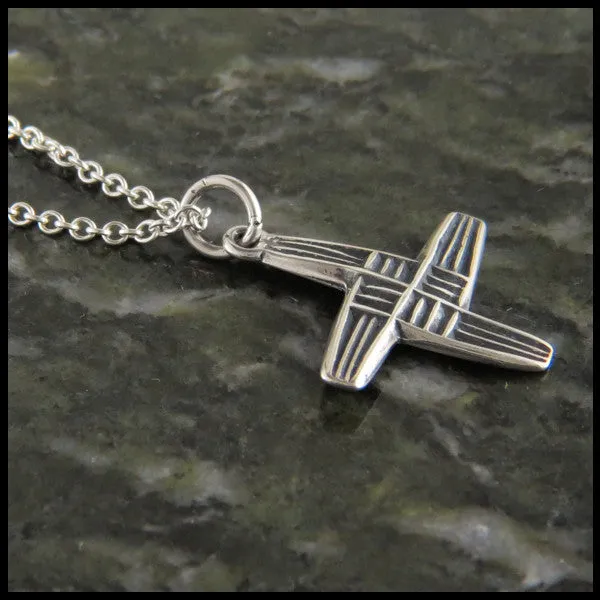 Necklaces Walker Metalsmiths Sterling Silver Stylized St Brigid Cross Pendant