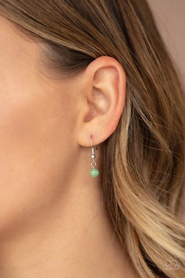 Paparazzi Accessories Necklaces Fashion Flaunt Paparazzi Green Moonstone Teardrop Silver Pendant Necklace Life of the Party July 2020 Exclusive Paparazzi Accessories Necklaces Fashion Flaunt Paparazzi Green Moonstone Teardrop Silver Pendant Necklace Life of the Party July 2020 Exclusive