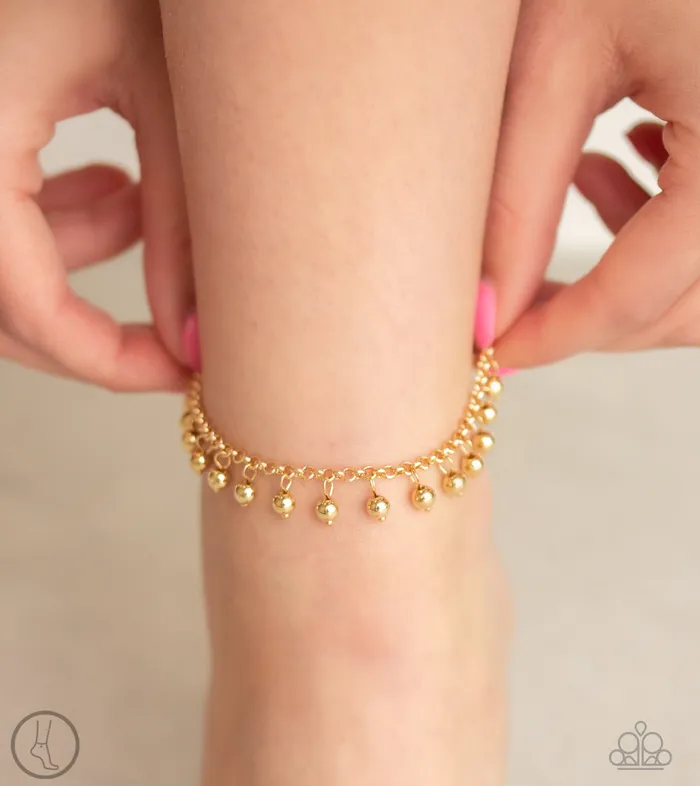 Paparazzi Accessories PreStyled Sets West Coast Cruzin Paparazzi Gold Bead Anklet Paparazzi Accessories PreStyled Sets West Coast Cruzin Paparazzi Gold Bead Anklet