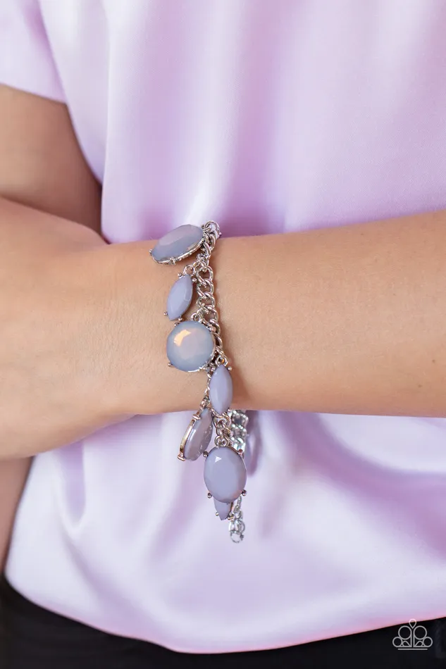 Paparazzi Accessories Serendipitous Shimmer Silver Bead Bracelet Paparazzi Bracelets