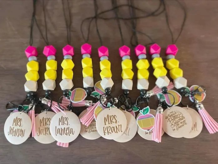 Personalized Lanyard PREORDER CLOSES 229 ETA EARLY APRIL MK Custom Necklaces
