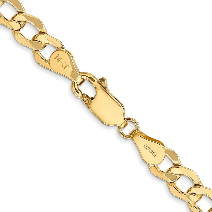 PreStyled Sets Qgold 10k Yellow Gold 525 mm SemiSolid Curb Link Chain 59 grams PreStyled Sets Qgold 10k Yellow Gold 525 mm SemiSolid Curb Link Chain 59 grams