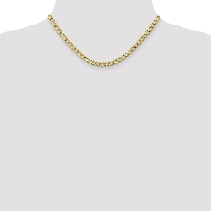 PreStyled Sets Qgold 10k Yellow Gold 525 mm SemiSolid Curb Link Chain 59 grams PreStyled Sets Qgold 10k Yellow Gold 525 mm SemiSolid Curb Link Chain 59 grams