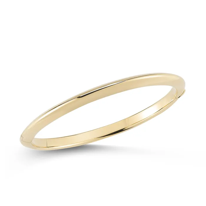 PreStyled Sets Roberto Coin Knife Edge Gold Bangle Roberto Coin