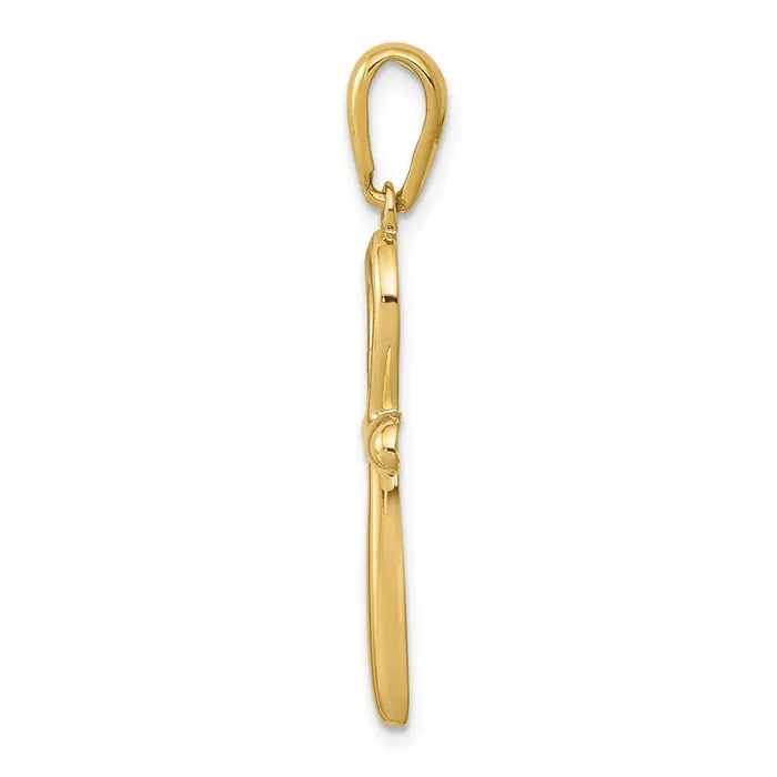 Qgold Necklaces 10k Yellow Gold 17 mm Ankh Cross Pendant 115 grams Qgold Necklaces 10k Yellow Gold 17 mm Ankh Cross Pendant 115 grams