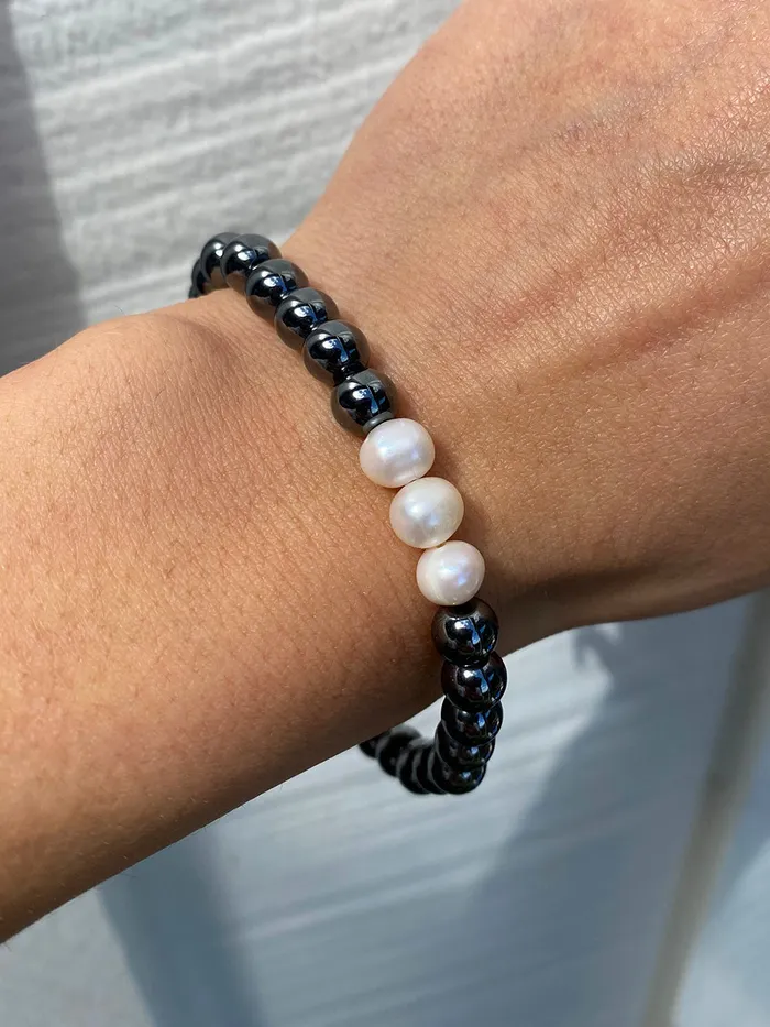 Rimor Jewelry THE MEDEOR HEMATITE BRACELET Bracelets