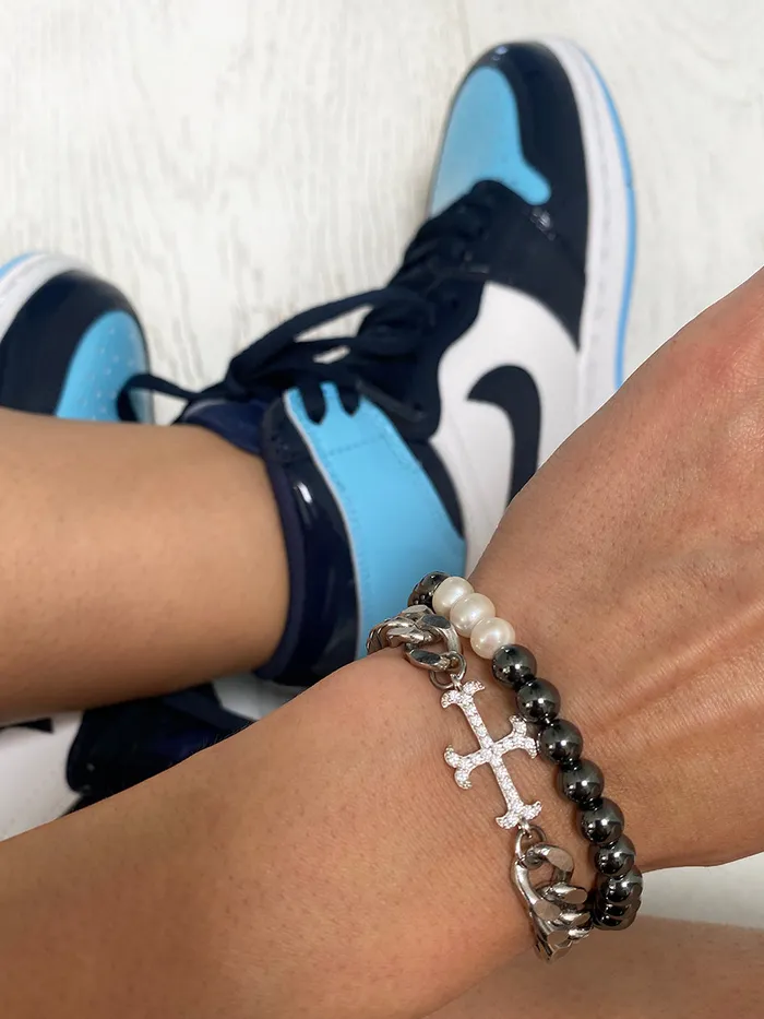 Rimor Jewelry THE MEDEOR HEMATITE BRACELET Bracelets