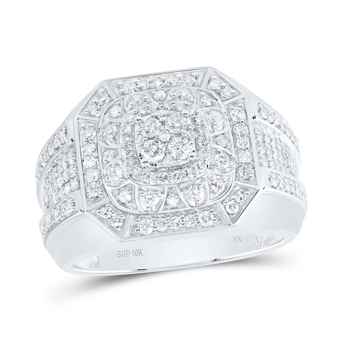 Rings 1 13Ctw Nat Dia Nk Mens Ring 1008 grams GND
