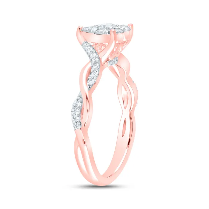 Rings 12CtwNat Dia Ana M Heart No Halo Fashion Bridal Ring 363 grams GND Rings 12CtwNat Dia Ana M Heart No Halo Fashion Bridal Ring 363 grams GND