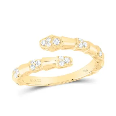 Rings GND 14CtwDia Ana M Fashion Snake Ring 297 grams