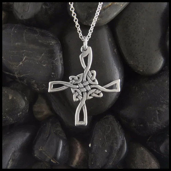 Rings Walker Metalsmiths Sterling Silver St Brigid Open Cross Pendant