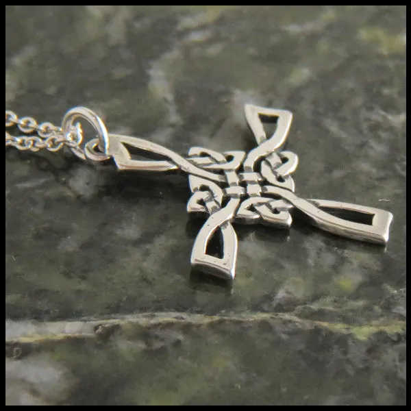 Rings Walker Metalsmiths Sterling Silver St Brigid Open Cross Pendant