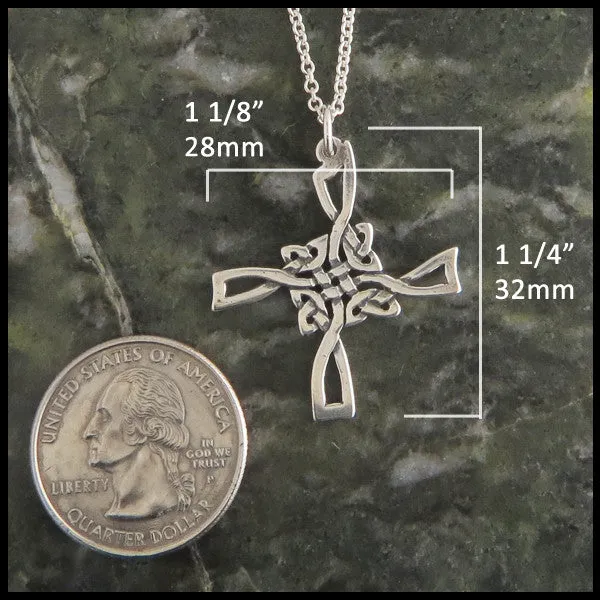 Rings Walker Metalsmiths Sterling Silver St Brigid Open Cross Pendant