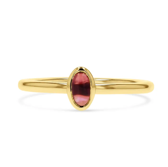 Skeies Jewelers Rings Pink Tourmaline BezelSet Ring